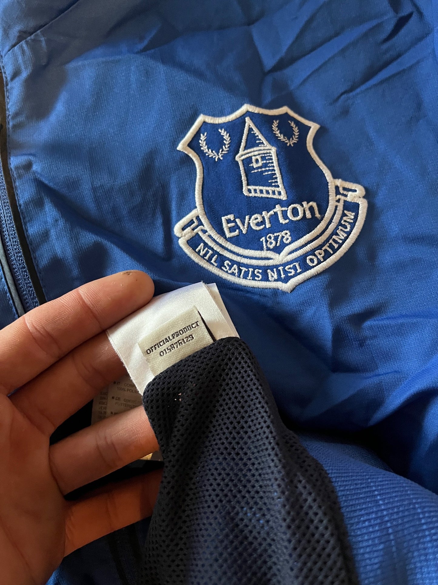 Everton Tracksuit Home Small