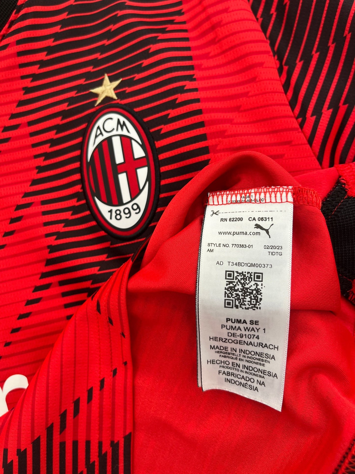 Ac Milan 2023/24 Home Small