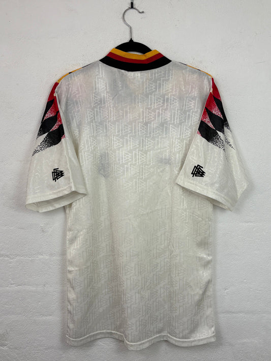 Germany 1994 Home Adidas Football Shirt Medium