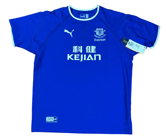 Everton 2003/04 Home Puma Football Shirt Large Rooney 18