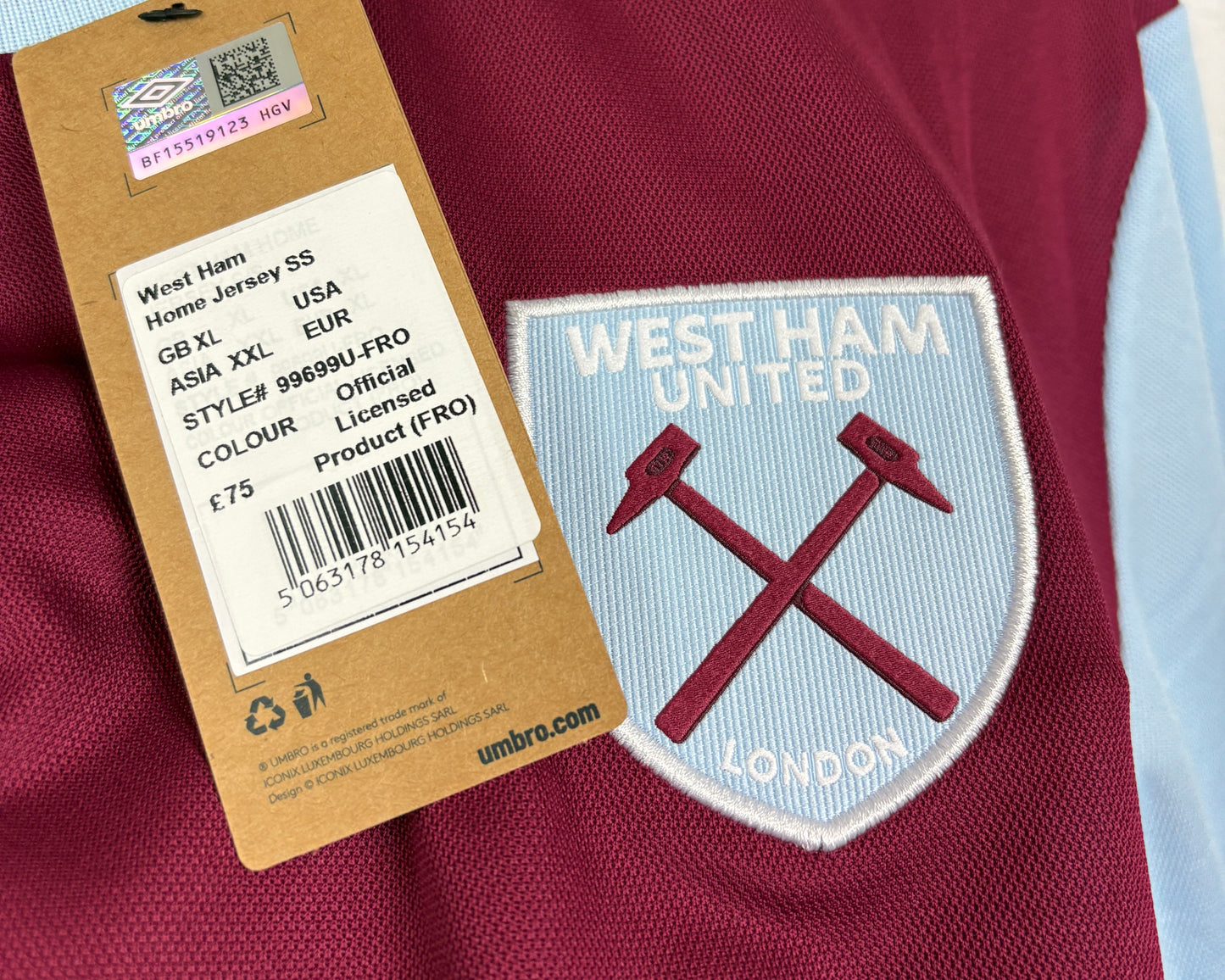 West Ham 2024/25 Home XL Kudus 14