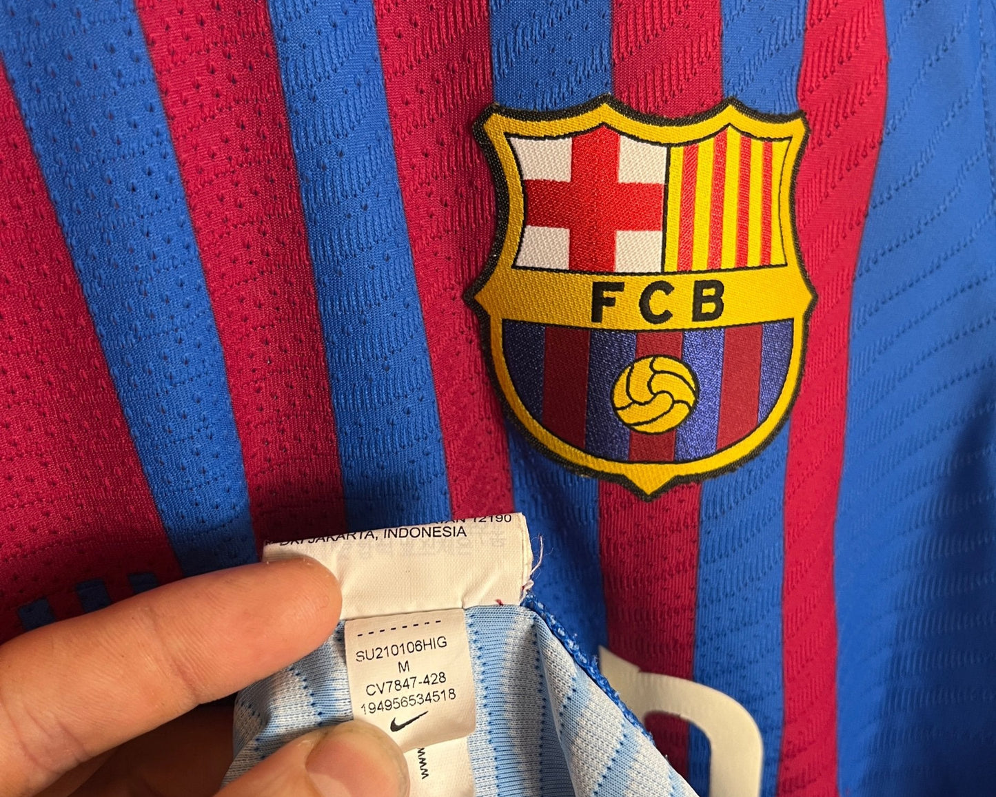 Barcelona 2021/22 Home Medium (Player Spec)