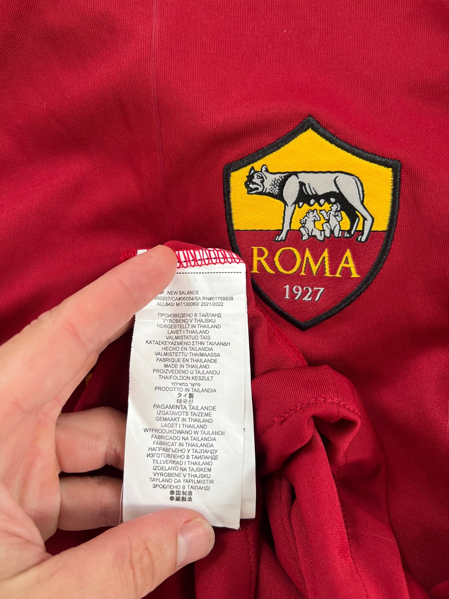 As Roma 2021/22 Home Small