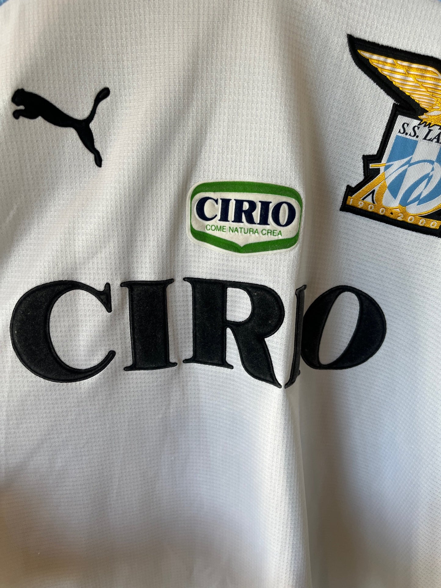 Lazio 1999/00 Centenary Home XXL Simione 14