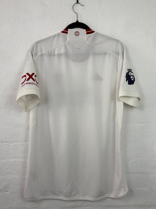 Manchester United 2023/24 Away Adidas Football Shirt Large