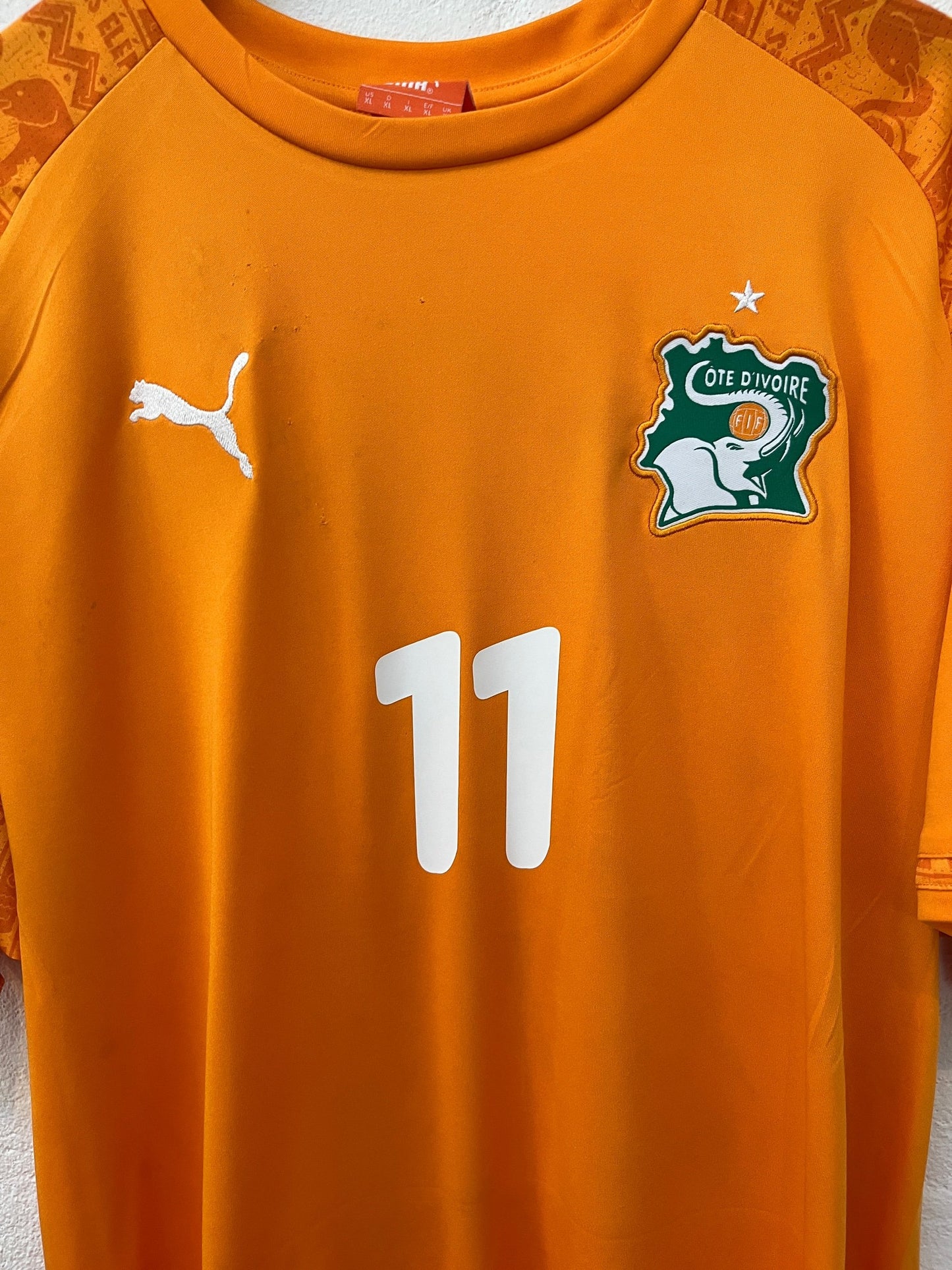 Ivory Coast 2010 Home Large Drogba 11