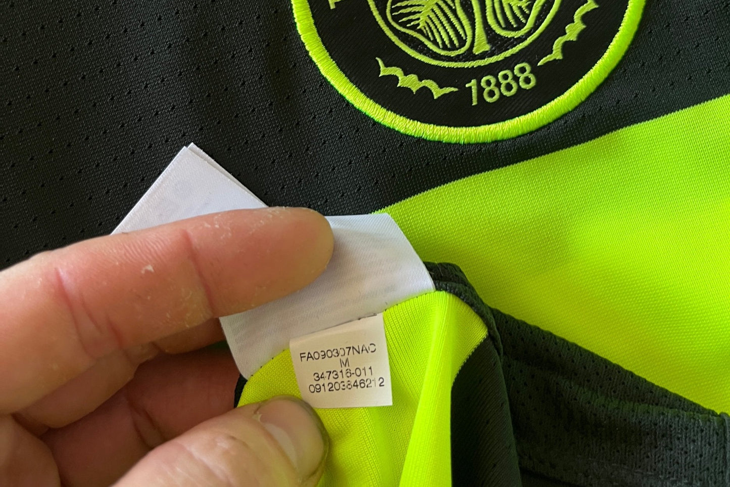 Celtic 2009/10 Away Medium (Long Sleeve)