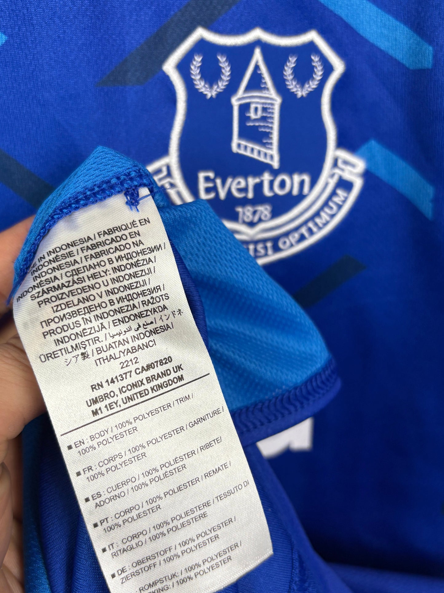 Everton 2020/21 Home Extra Large Richarlison 7