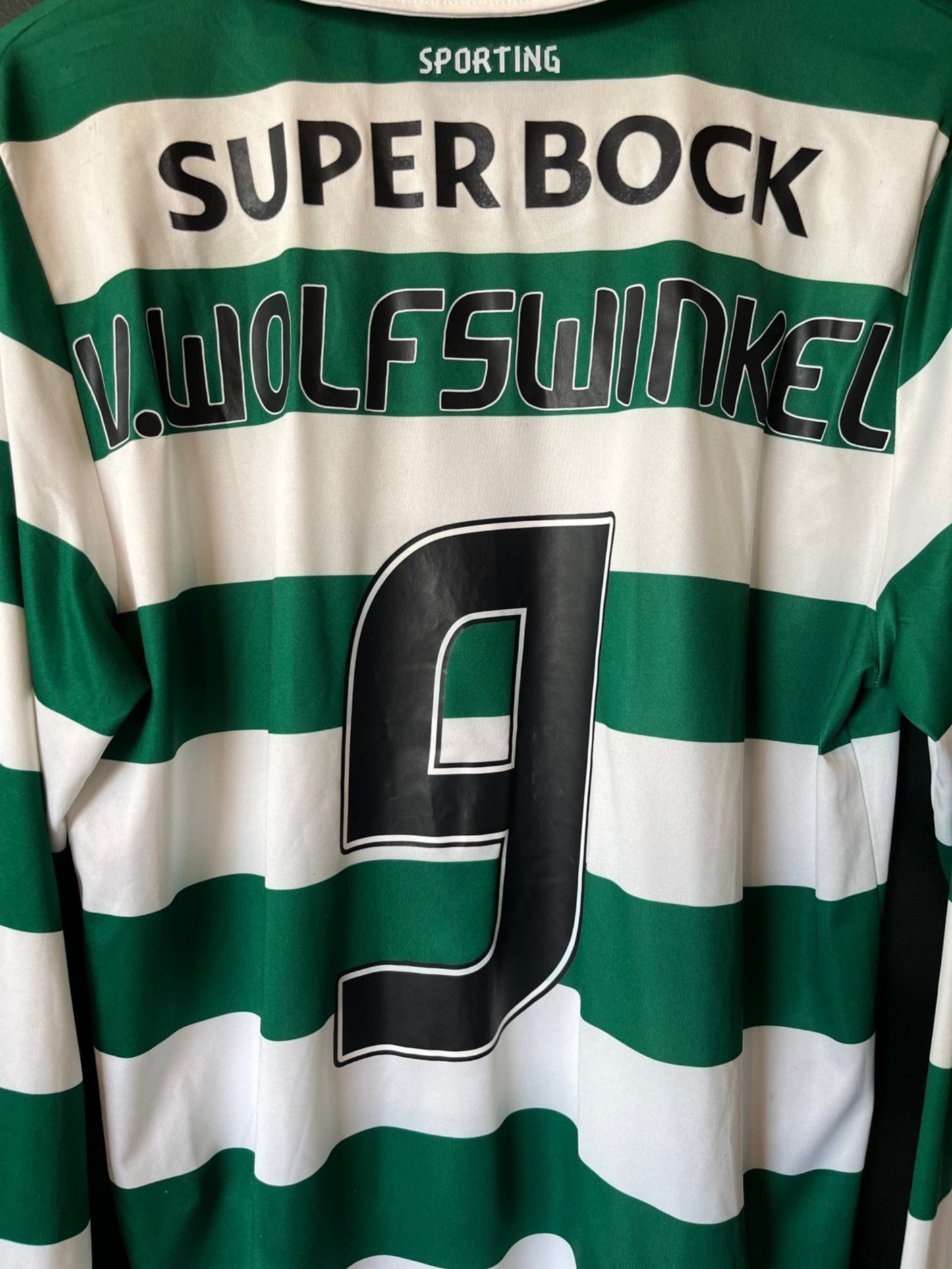Sporting Lisbon 2008/09 Home L V. Wolfswinkel #9