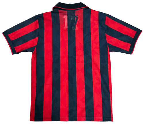 Ac Milan 1995/96 Home Lotto Football Shirt Medium