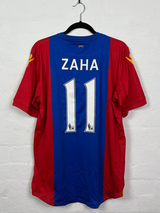 Crystal Palace 2016/17 Home Macron Football Shirt M Zaha 11 ID