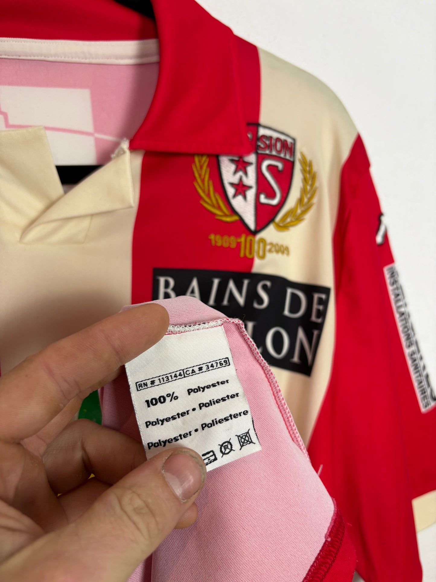 FC Sion 2010/11 Home Kappa Football Shirt XL