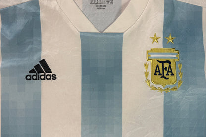 Argentina 2018/19 Home Adidas Football Shirt Large