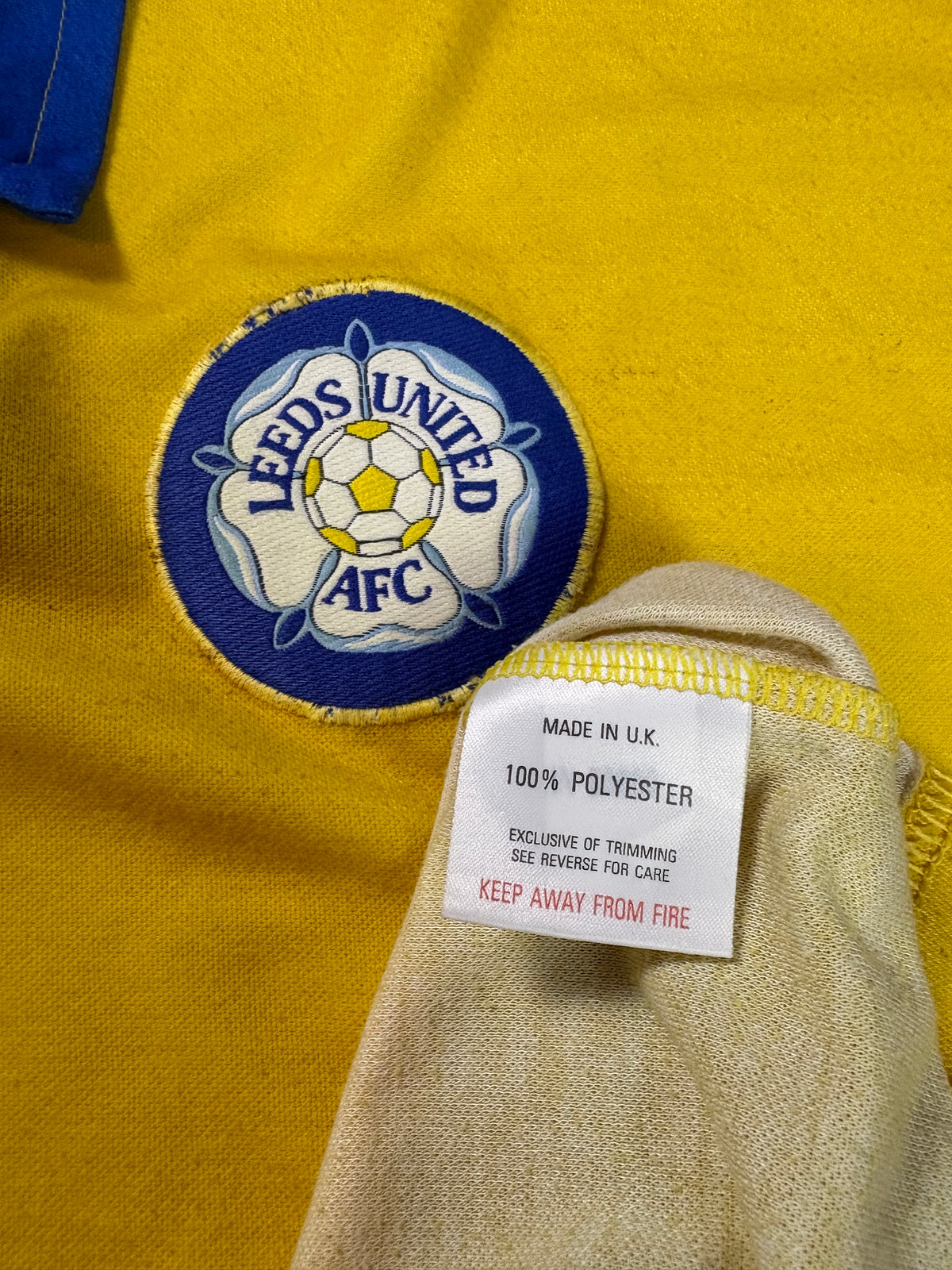 Leeds 1997/98 Away Puma Football Shirt Large