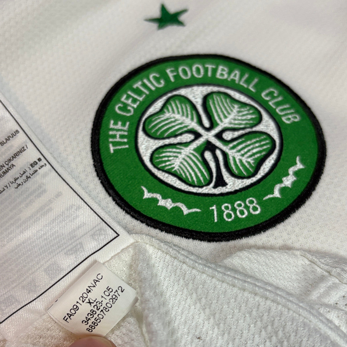 Celtic 2008/09 Away Nike Football Shirt Extra Large
