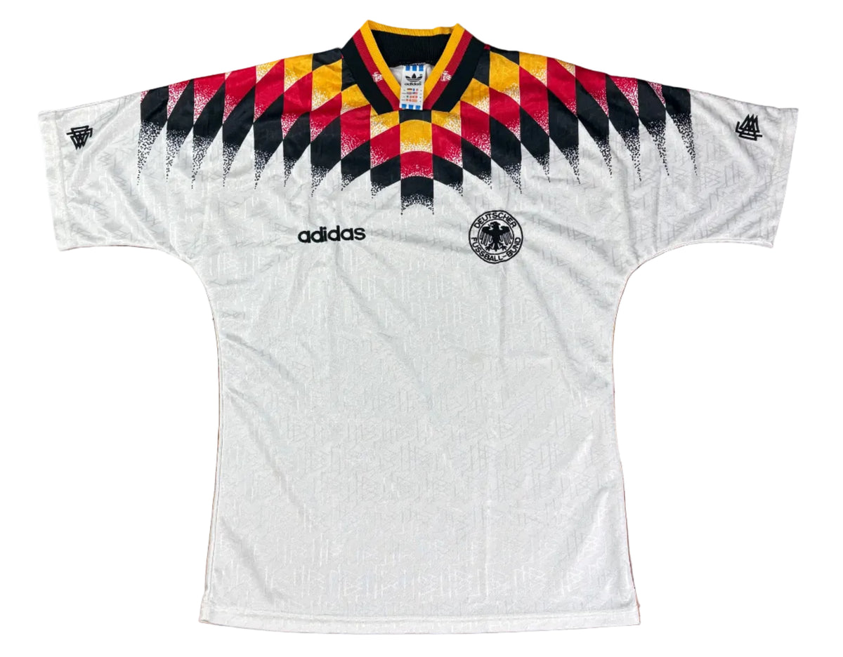 Germany 1994 Home Adidas Football Shirt Medium