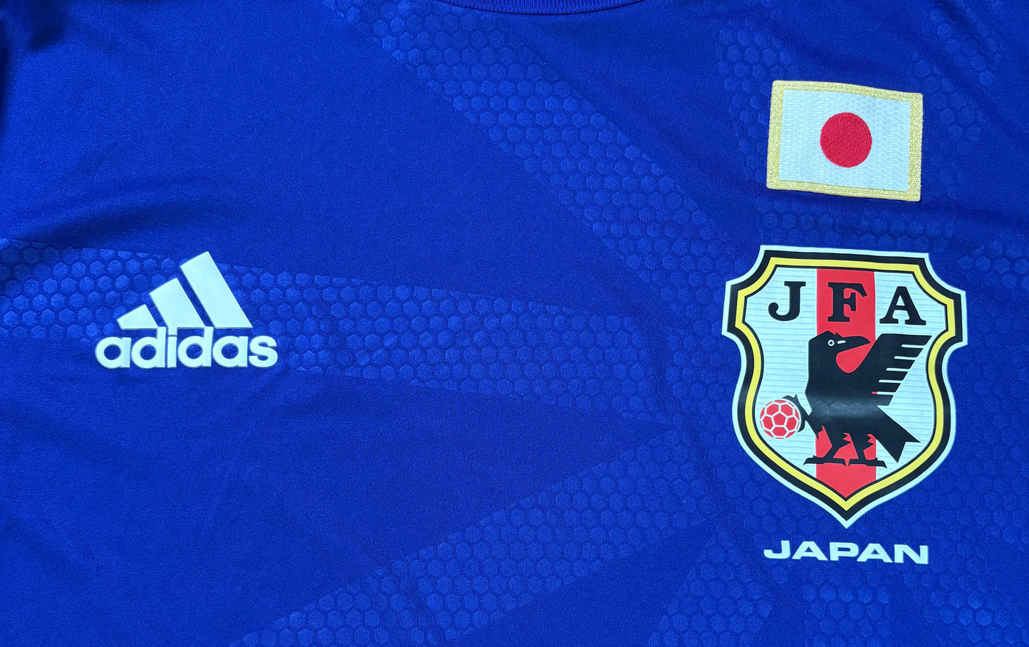 Japan 2014/15 Home Adidas Football Shirt Medium