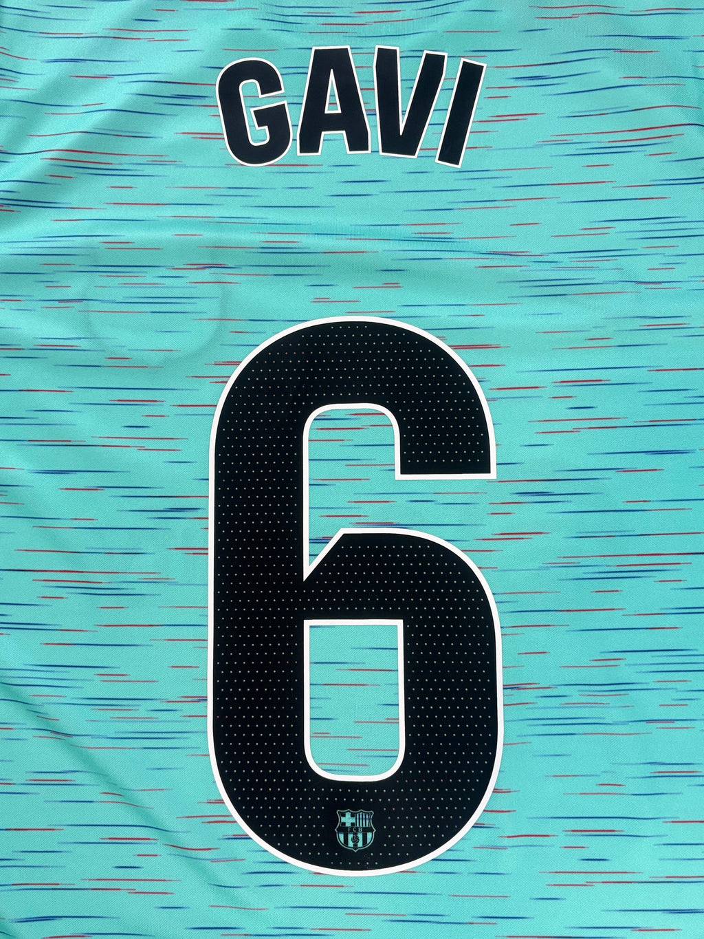 Barcelona 2023/24 Third Nike Football Shirt Large Gavi 8
