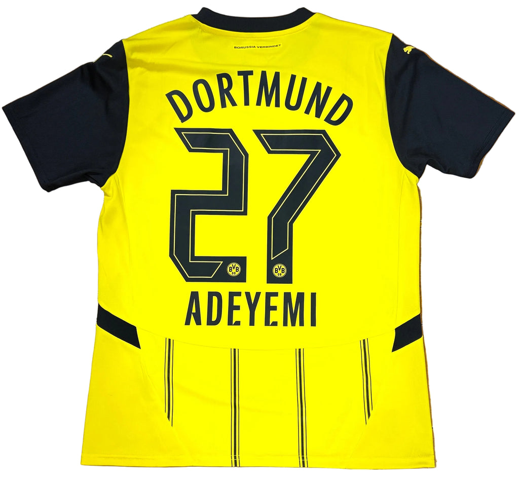 Dortmund 2024/25 Home Puma Football Shirt Medium Adeyemi 27