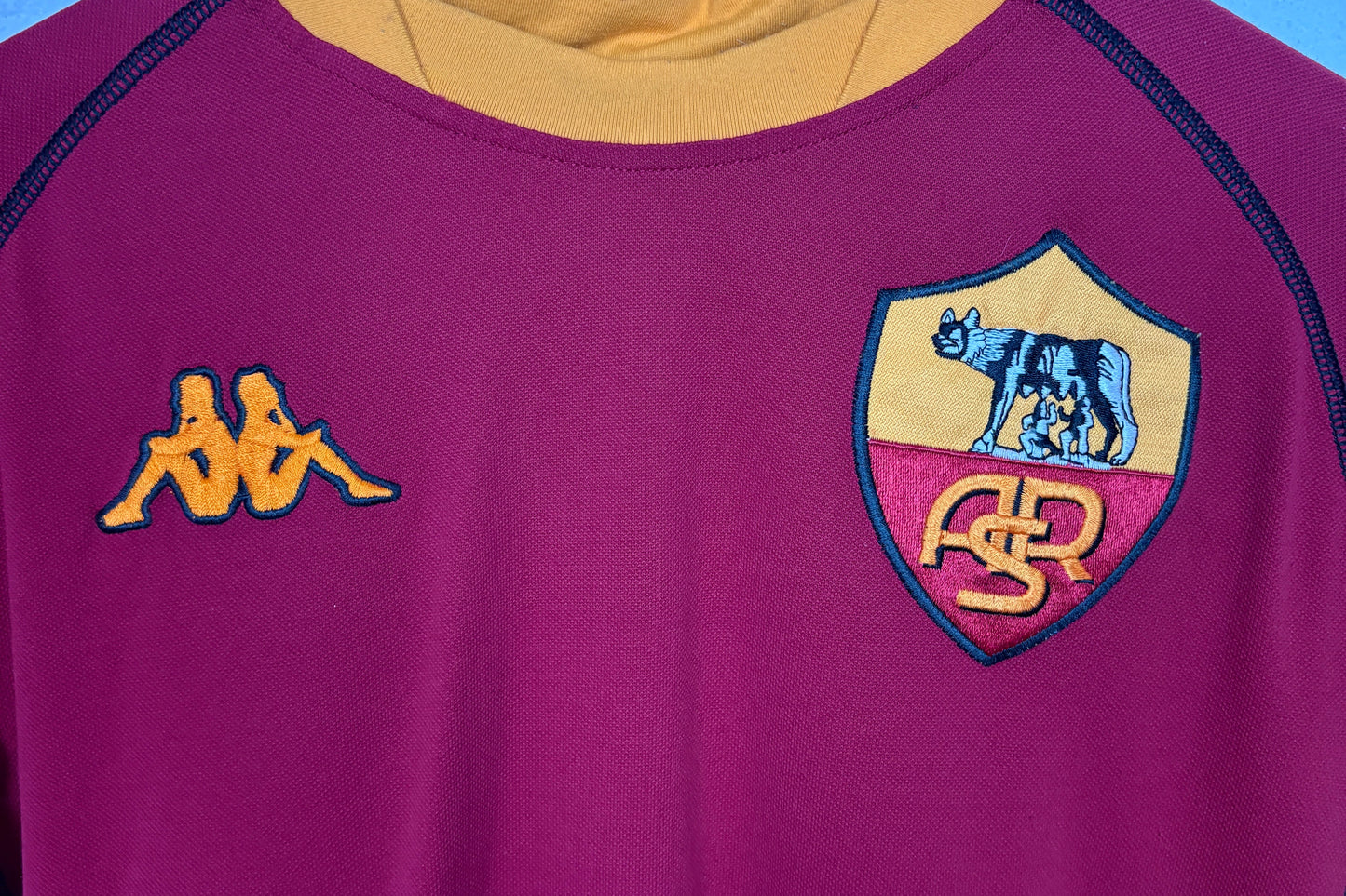 As Roma 2002/03 Home L (Fits M) Totti 10