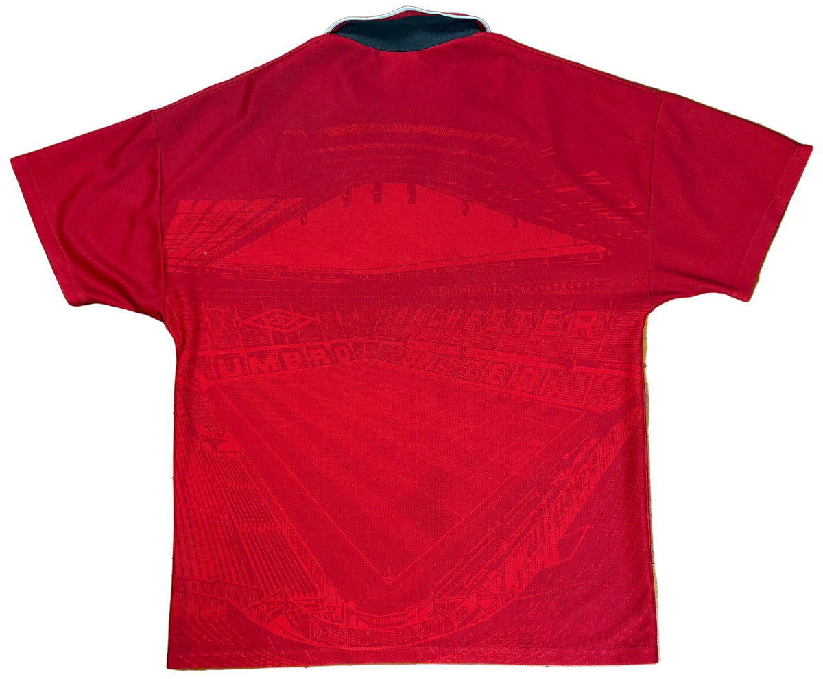 Manchester United 1994/96 Home Umbro Football Shirt Large
