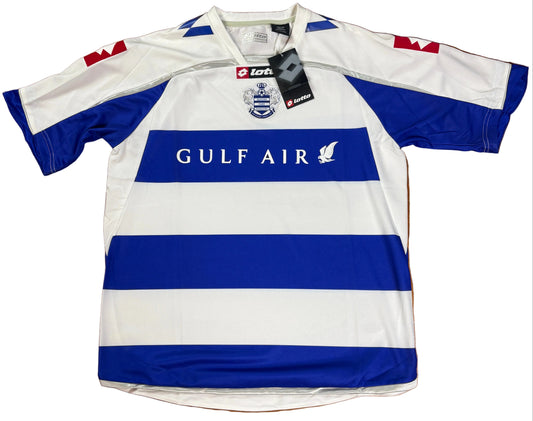 QPR 2009/10 Home Lotto Football Shirt Extra Large
