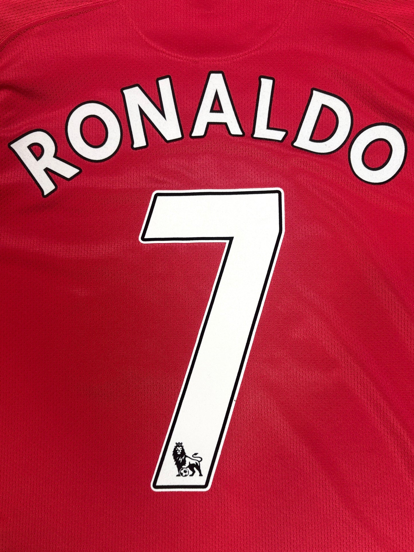 Manchester United 2007/09 Home Nike Football Shirt Large Ronaldo 7