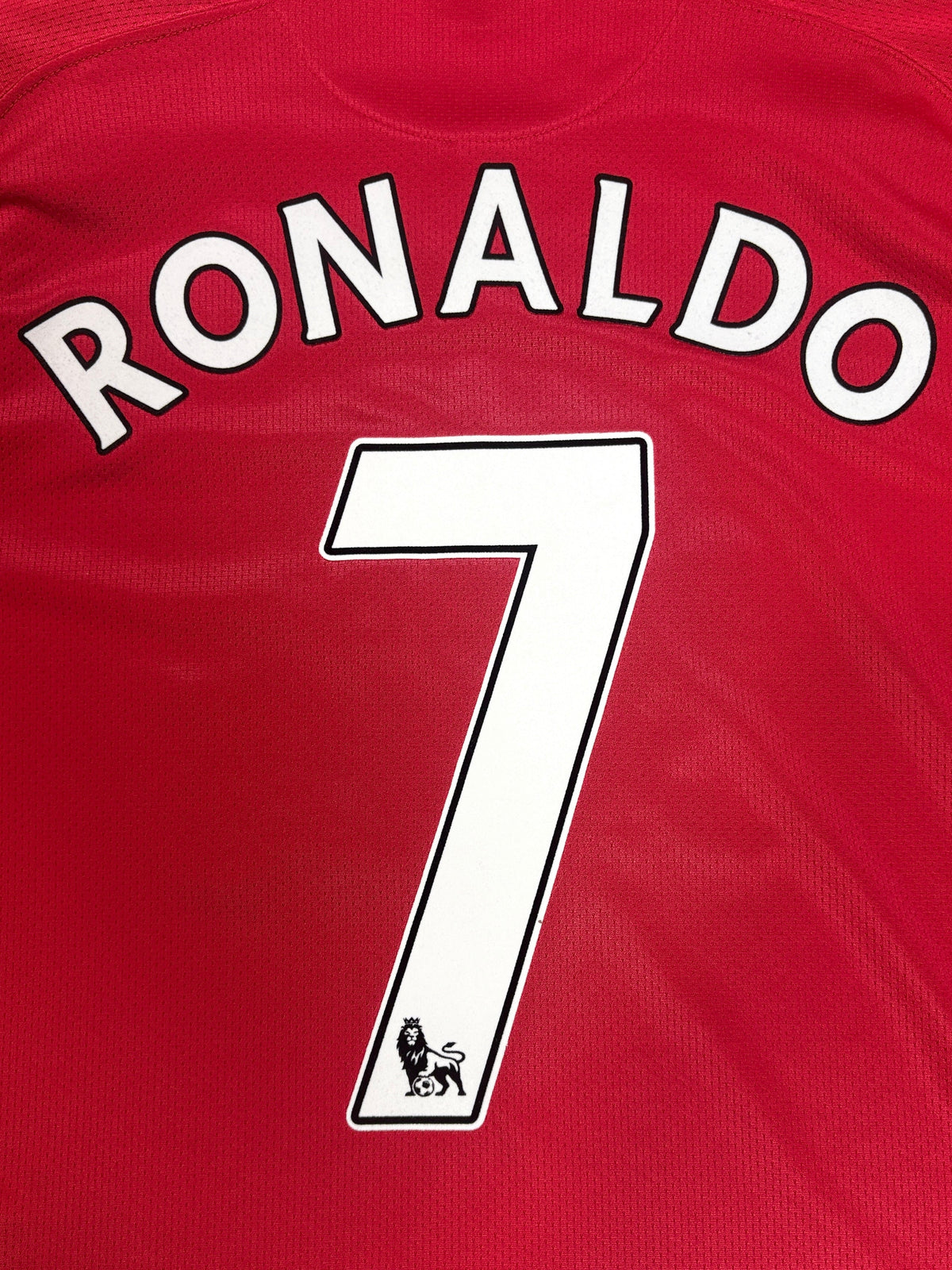 Manchester United 2007/09 Home Nike Football Shirt Large Ronaldo 7
