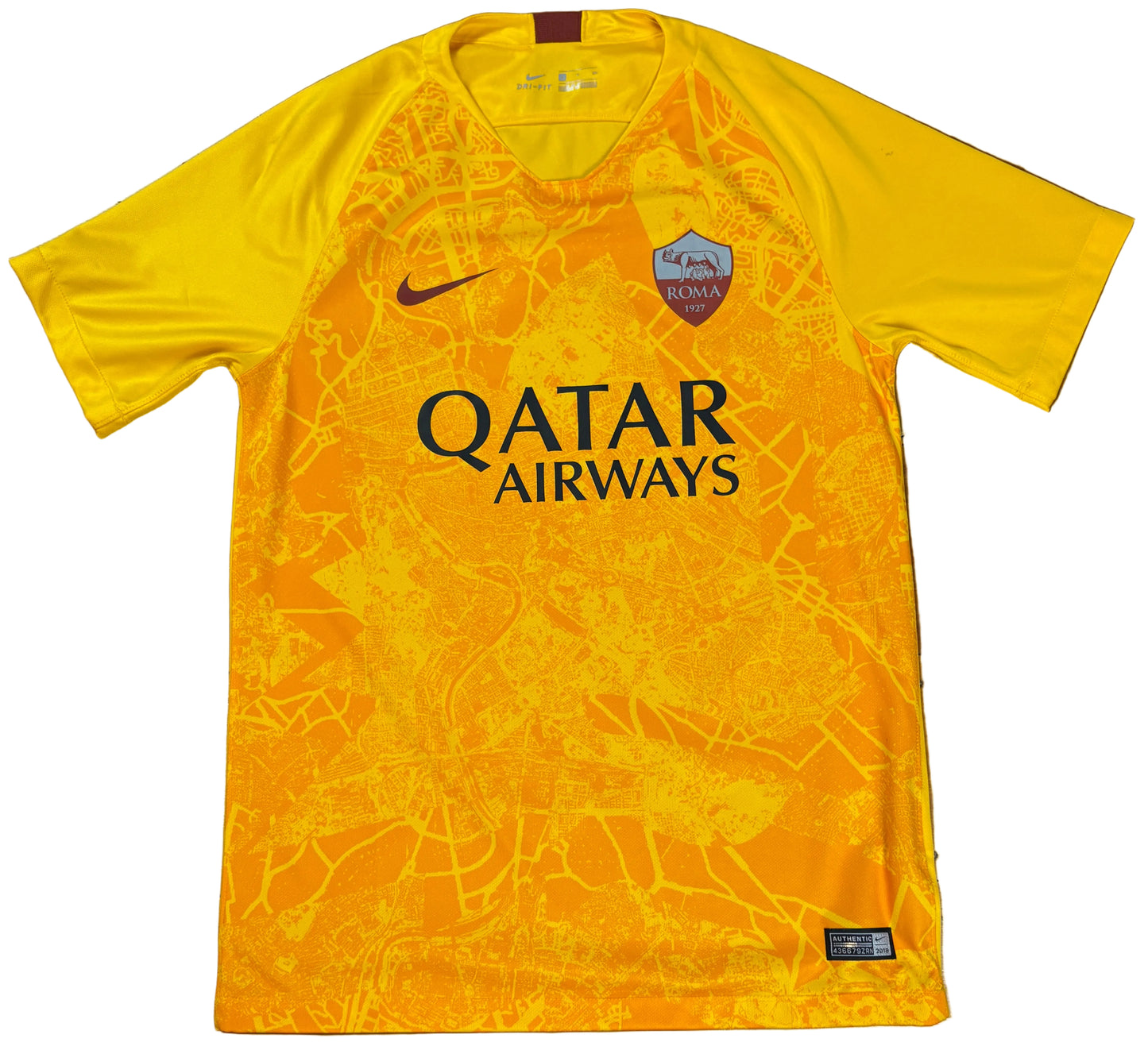 As Roma 2018/19 Away Nike Football Shirt Small