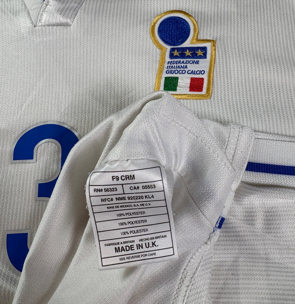 Italy	1998 Away Nike Football Shirt Large Maldini 3