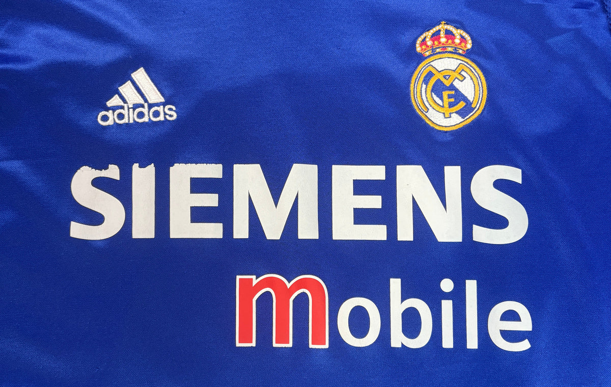 Real Madrid 2004/05 Third Adidas Football Shirt Large Ronaldo 9