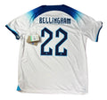 England 2022/23 Home Nike Football Shirt Extra Large Bellingham 22