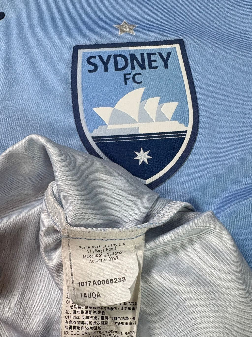 Sydney Fc 2017/18 Home Puma Football Shirt Extra Large Ninkovic 10