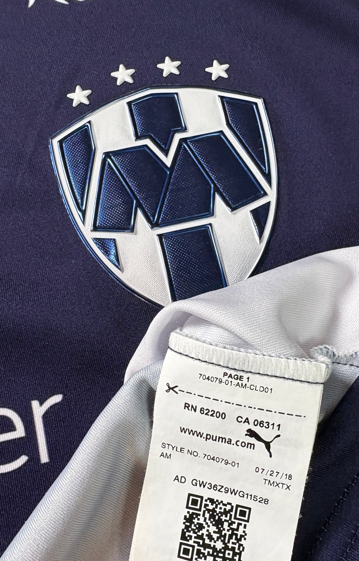 Monterrey 2018/19 Home Puma Football Shirt Extra Large