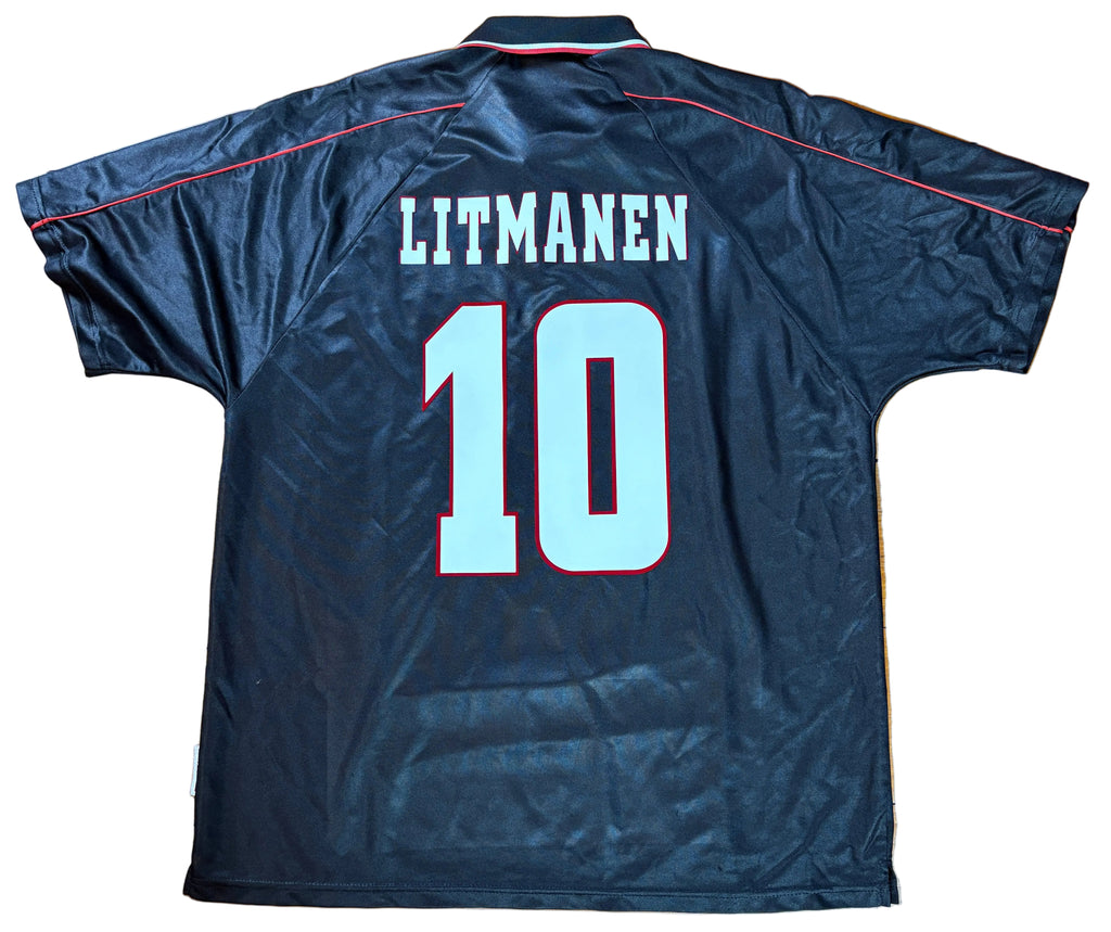 Ajax 1998/99 Away Umbro Football Shirt Extra Large Litmanen 10