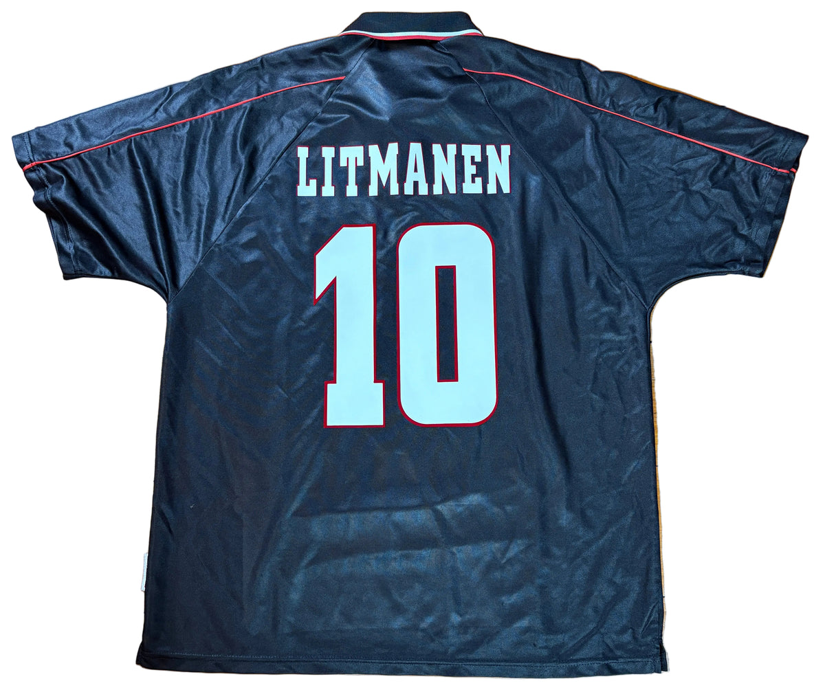 Ajax 1998/99 Away Umbro Football Shirt Extra Large Litmanen 10