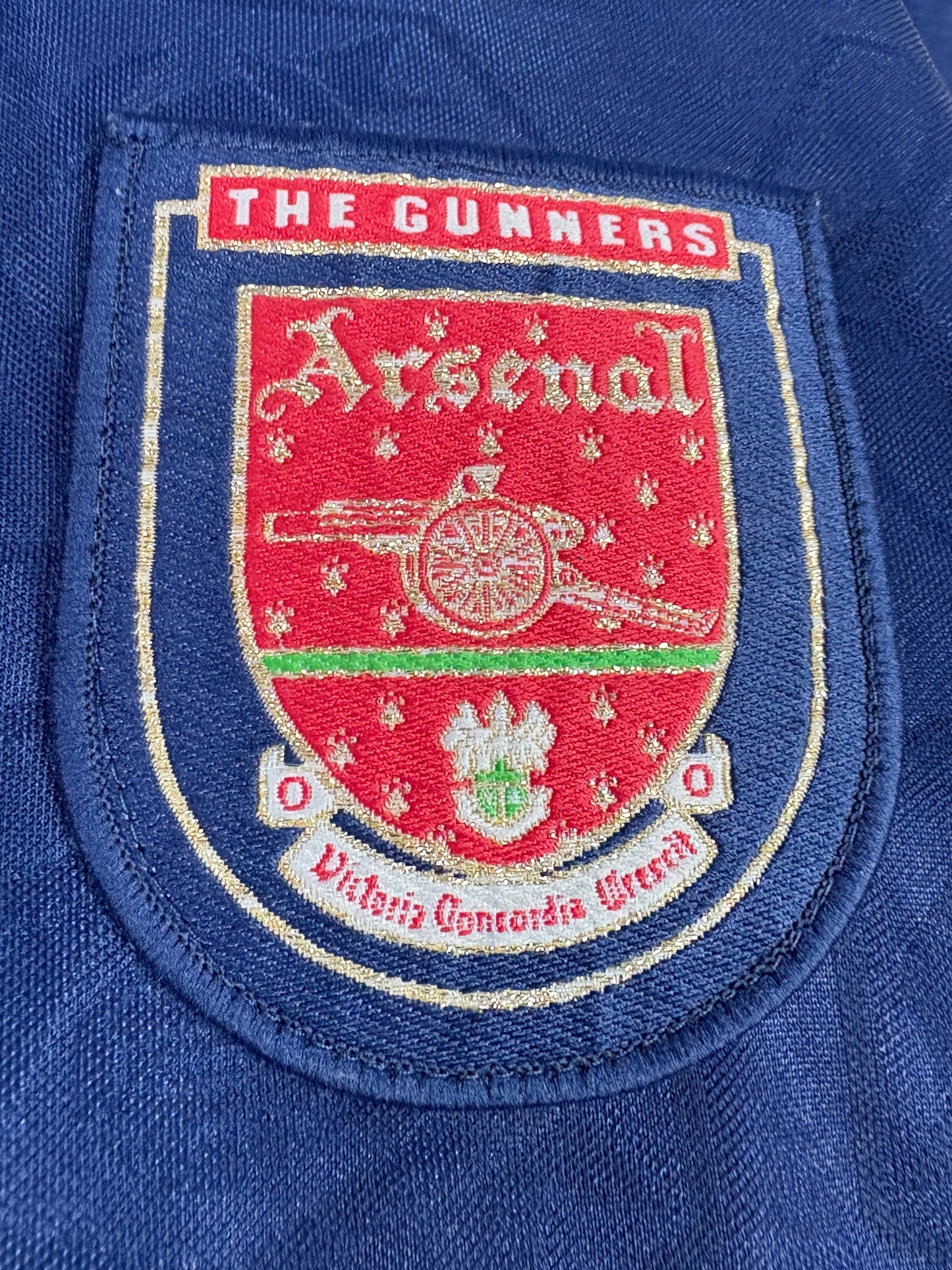 Arsenal 1995/96 Away Nike Football Shirt XL Bergkamp 10