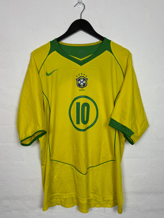 Brazil 2004 Home XL Ronaldinho 10