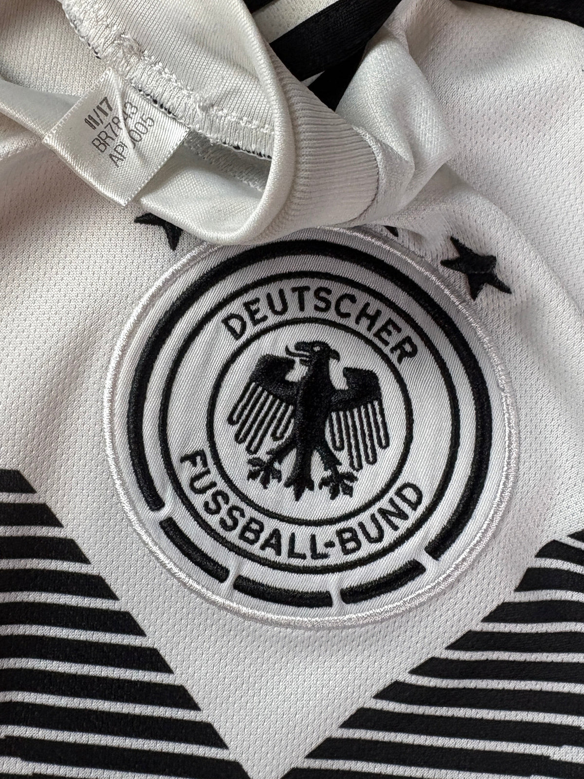Germany 2017/18 Home Adidas Football Shirt Medium