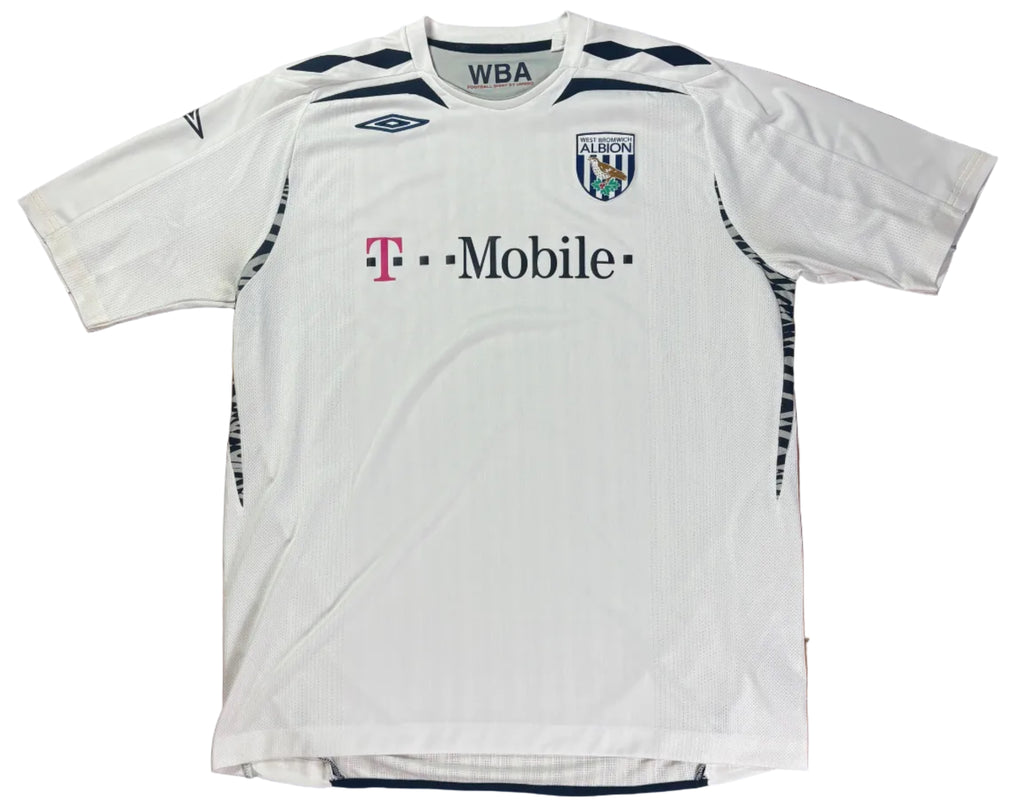 West Brom 2007/08 Away Umbro Football Shirt Extra Large