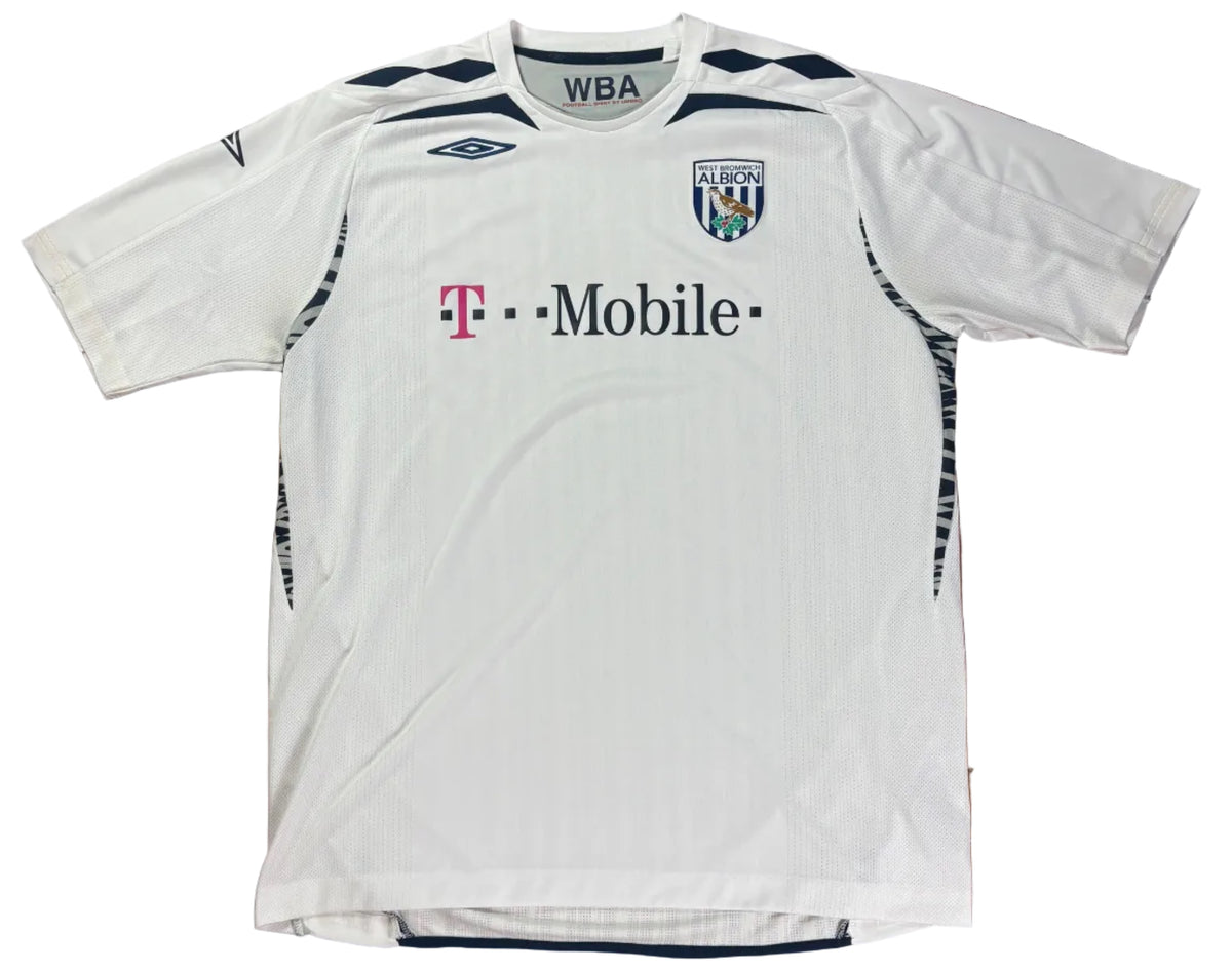 West Brom 2007/08 Away Umbro Football Shirt Extra Large