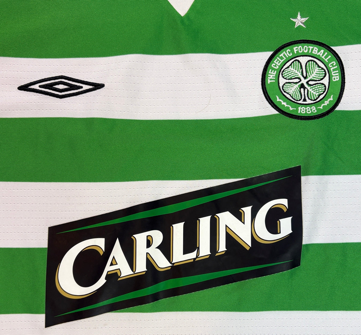 Celtic 2004/05 Home Umbro Football Shirt Medium