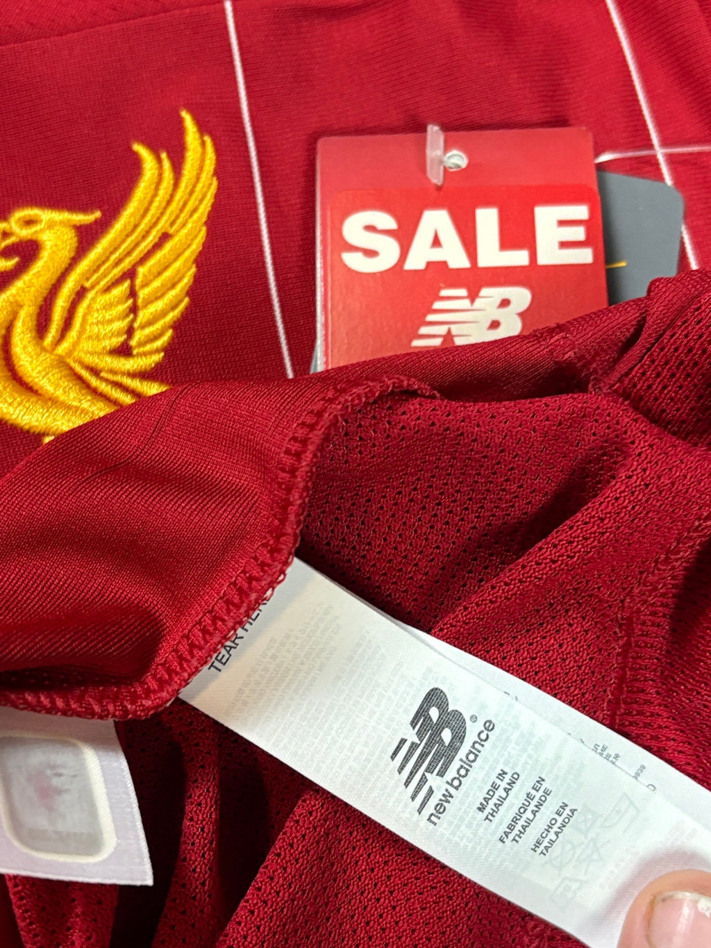 Liverpool 2019/20 Home New Balance Football Shirt Extra Large