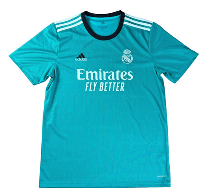 Real Madrid 2021/22 Third Adidas Football Shirt Large Marcelo 12