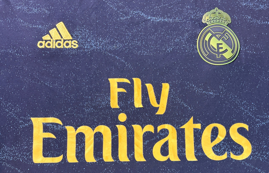 Real Madrid 2019/20 Away Adidas Football Shirt Medium