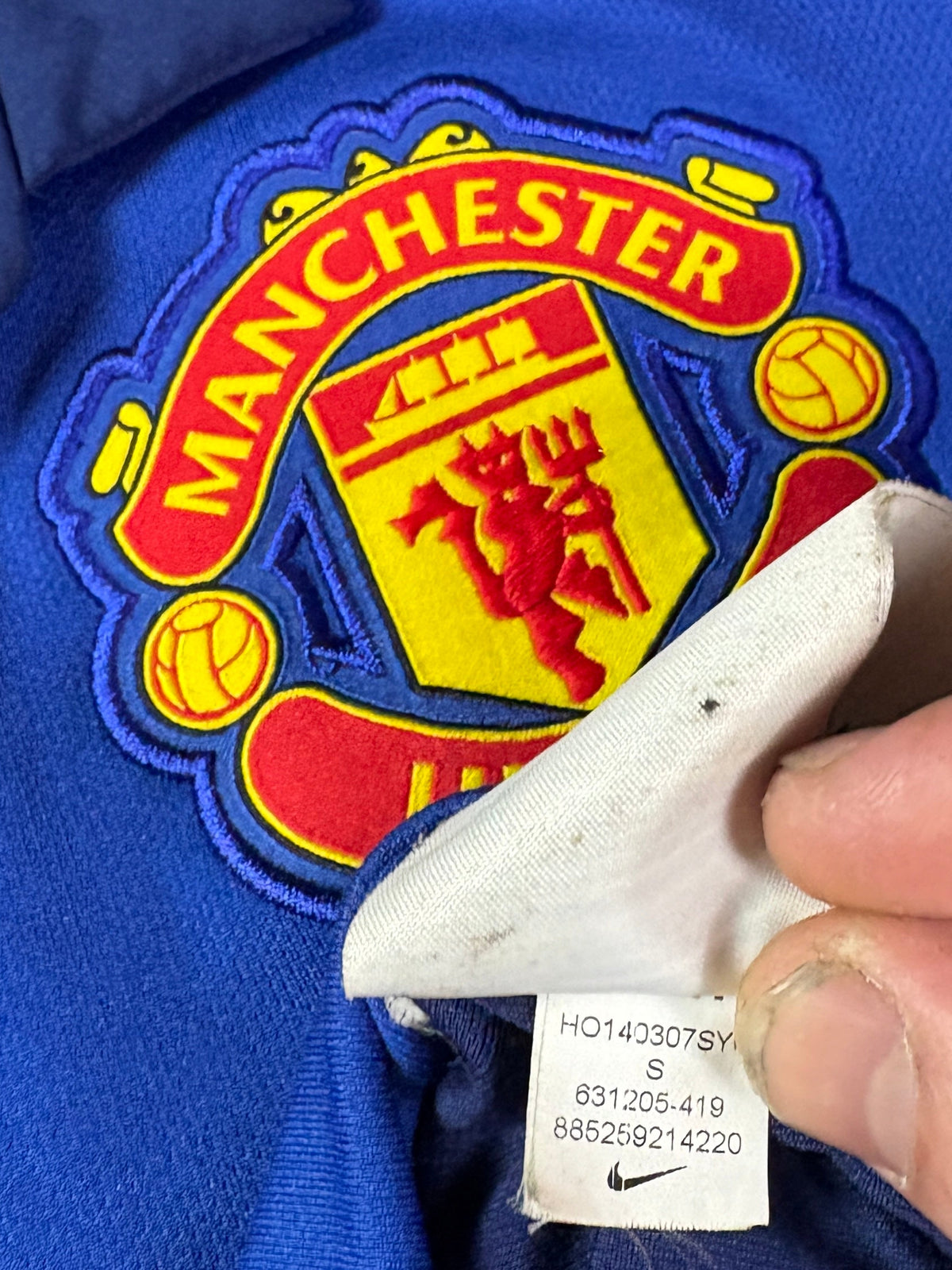 Manchester United 2014/15 Away Nike Football Shirt Small