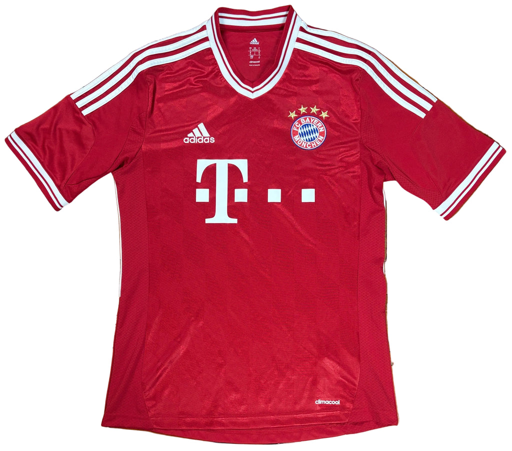 Bayern Munich 2013/14 Home Adidas Football Shirt Small
