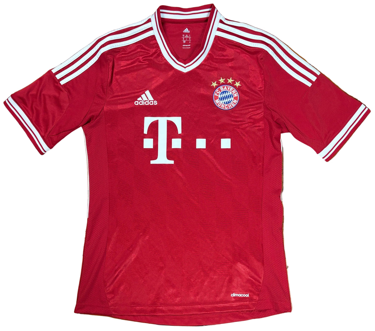 Bayern Munich 2013/14 Home Adidas Football Shirt Small