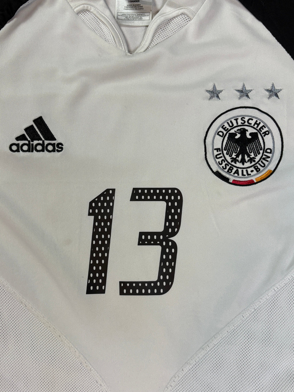 Germany 2003/05 Away Adidas Football Shirt Medium Ballack 13