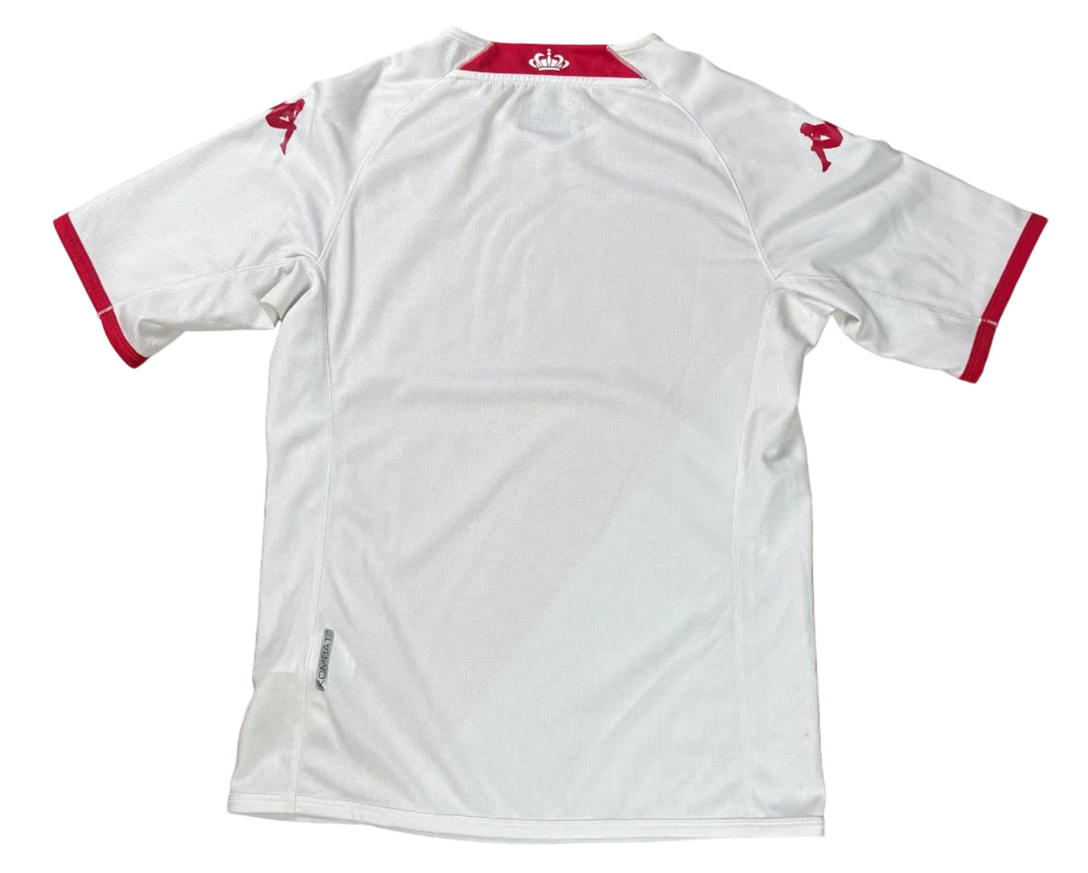 As Monaco 2022/23 Home Kappa Football Shirt Small